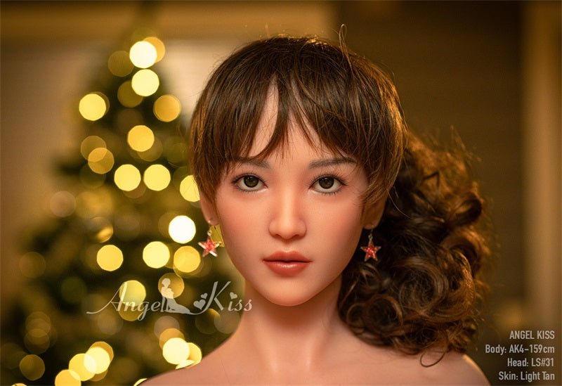 Angel Kiss | 159cm Full Silicone Christmas Sex Doll - Crystal - SuperLoveDoll