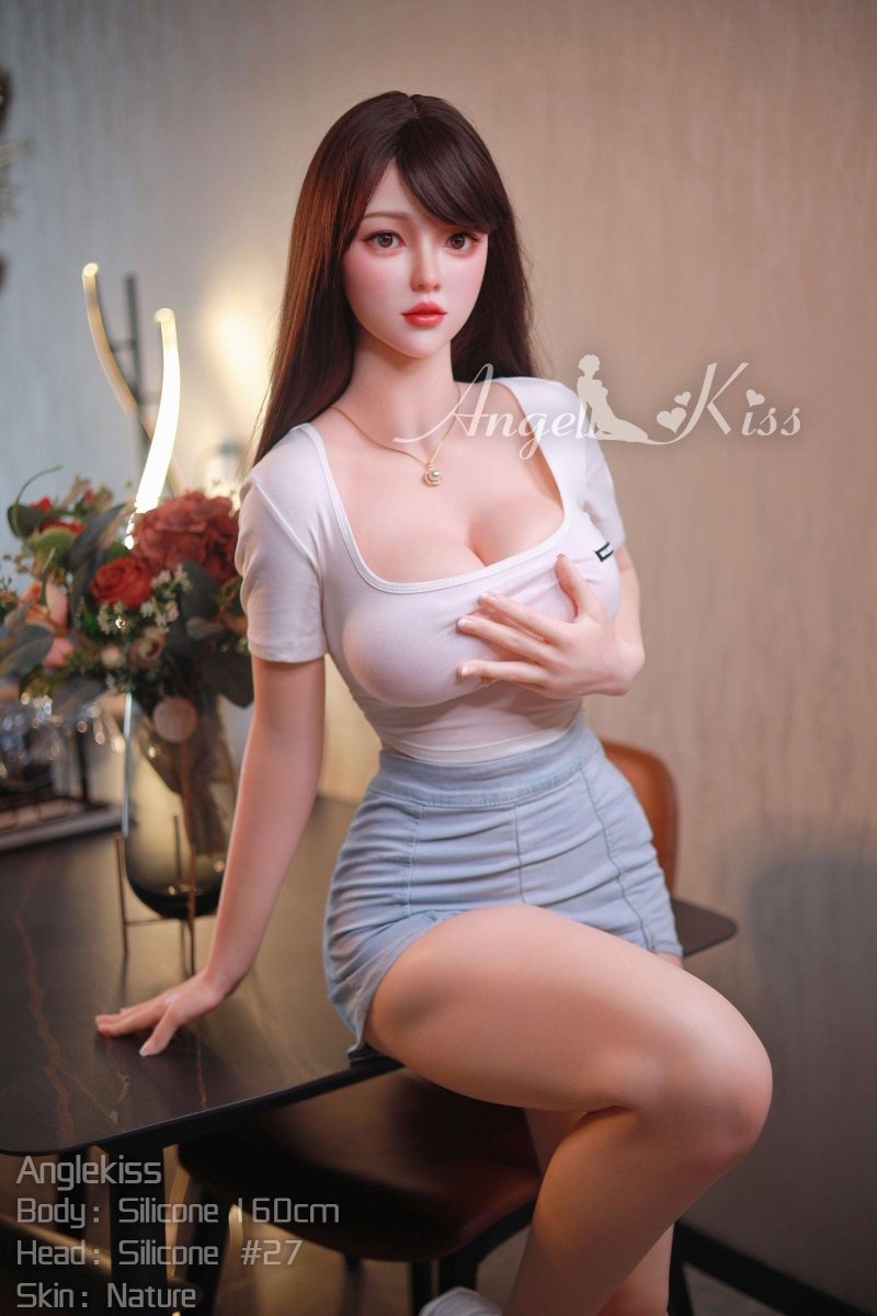 Angel Kiss | 160cm D-Cup Silicone Asian Sex Doll - Aki - SuperLoveDoll