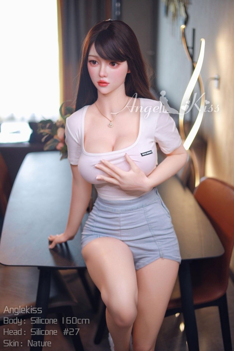 Angel Kiss | 160cm D-Cup Silicone Asian Sex Doll - Aki - SuperLoveDoll