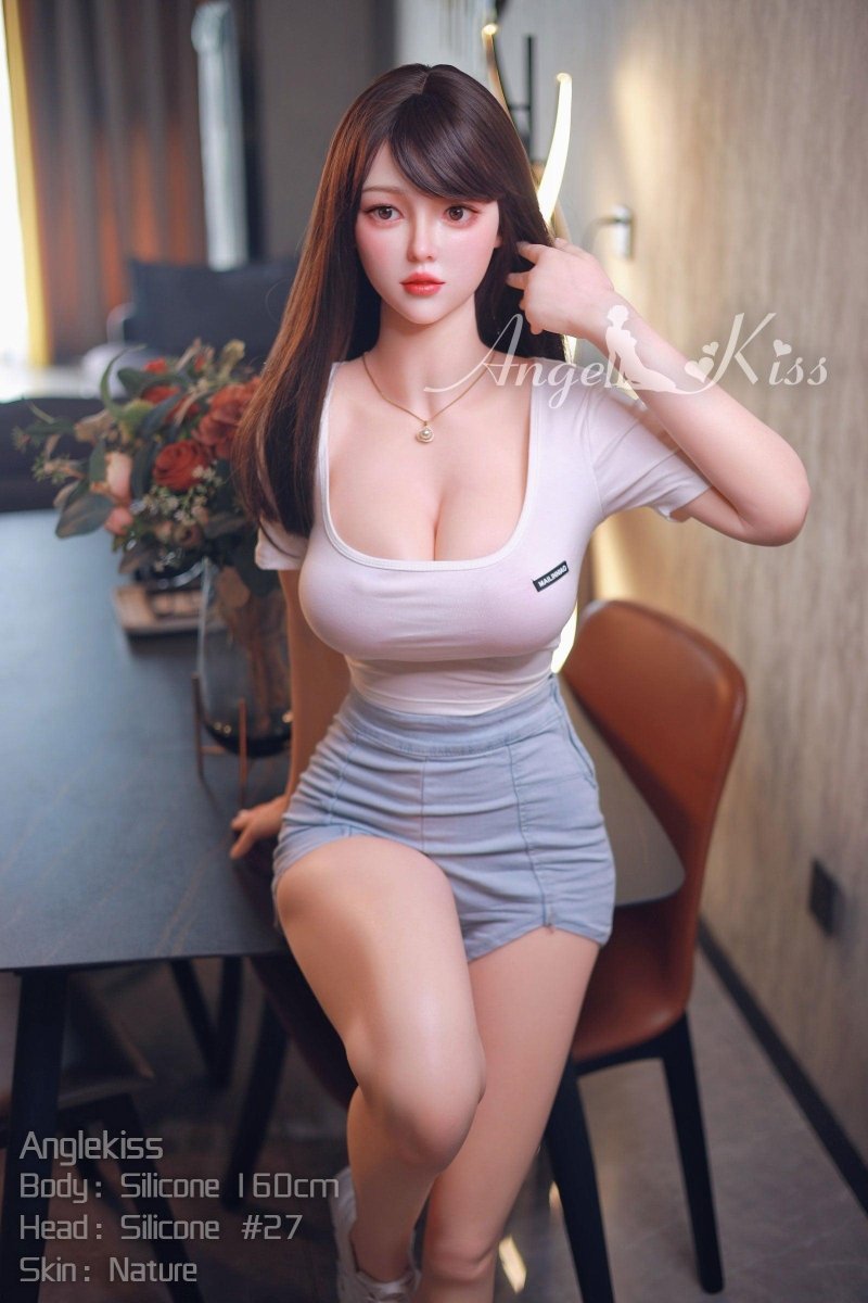 Angel Kiss | 160cm D-Cup Silicone Asian Sex Doll - Aki - SuperLoveDoll