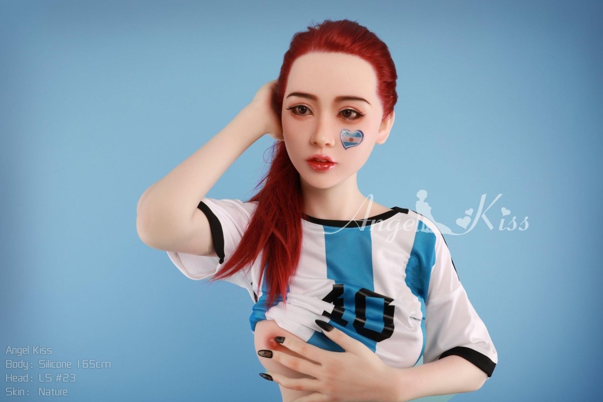 Angel Kiss | 165cm Full Silicone Football Girl Asian Sex Doll - Sally - SuperLoveDoll
