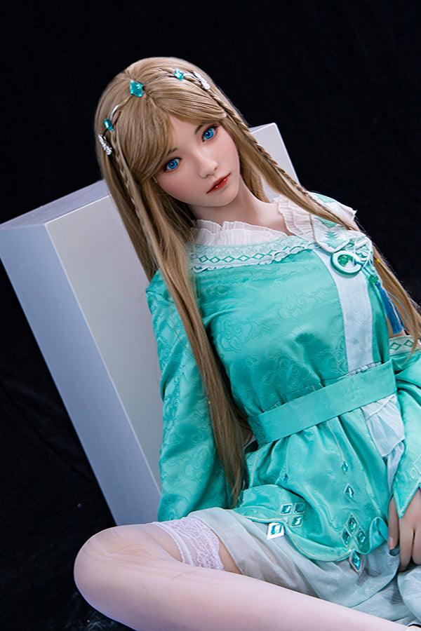 Dimu Doll | 158cm Lifelike Asian Silicone Head Sex Doll - Rong - SuperLoveDoll