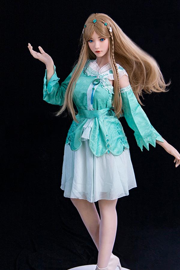 Dimu Doll | 158cm Lifelike Asian Silicone Head Sex Doll - Rong - SuperLoveDoll