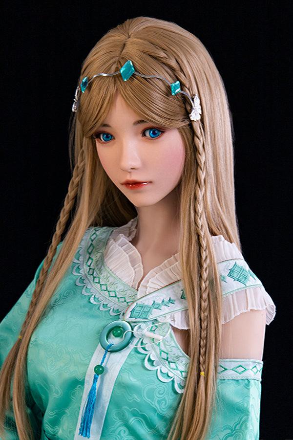 Dimu Doll | 158cm Lifelike Asian Silicone Head Sex Doll - Rong - SuperLoveDoll