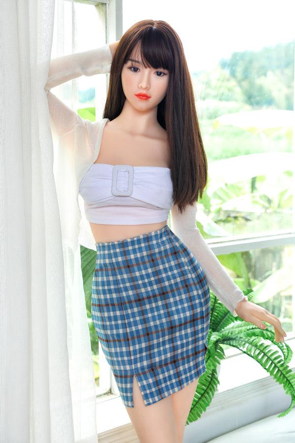 Dimu Doll | 165cm Lovely Silicone Head Asian Sex Doll - Honey - SuperLoveDoll