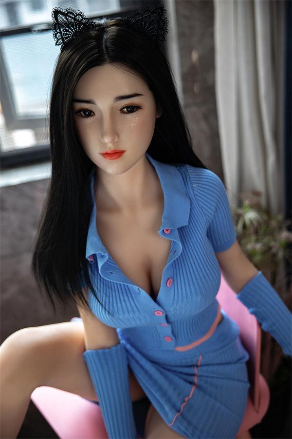 Dimu Doll | 168cm Life-size Big Breasted Silicone Head Sex Doll - Gera - SuperLoveDoll