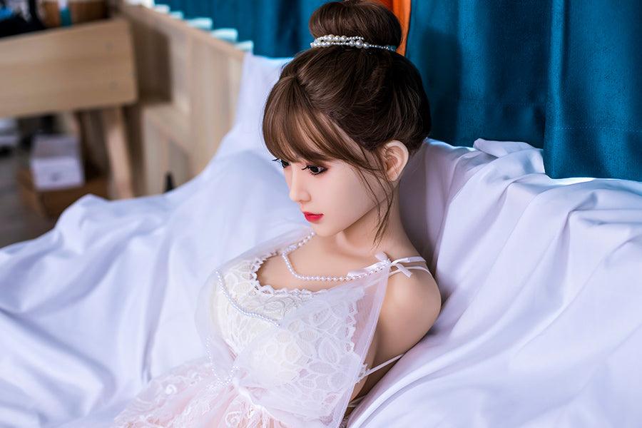 Dimu Doll | Asian Big Boobs Silicone Head Sex Doll Torso - Giselle - SuperLoveDoll