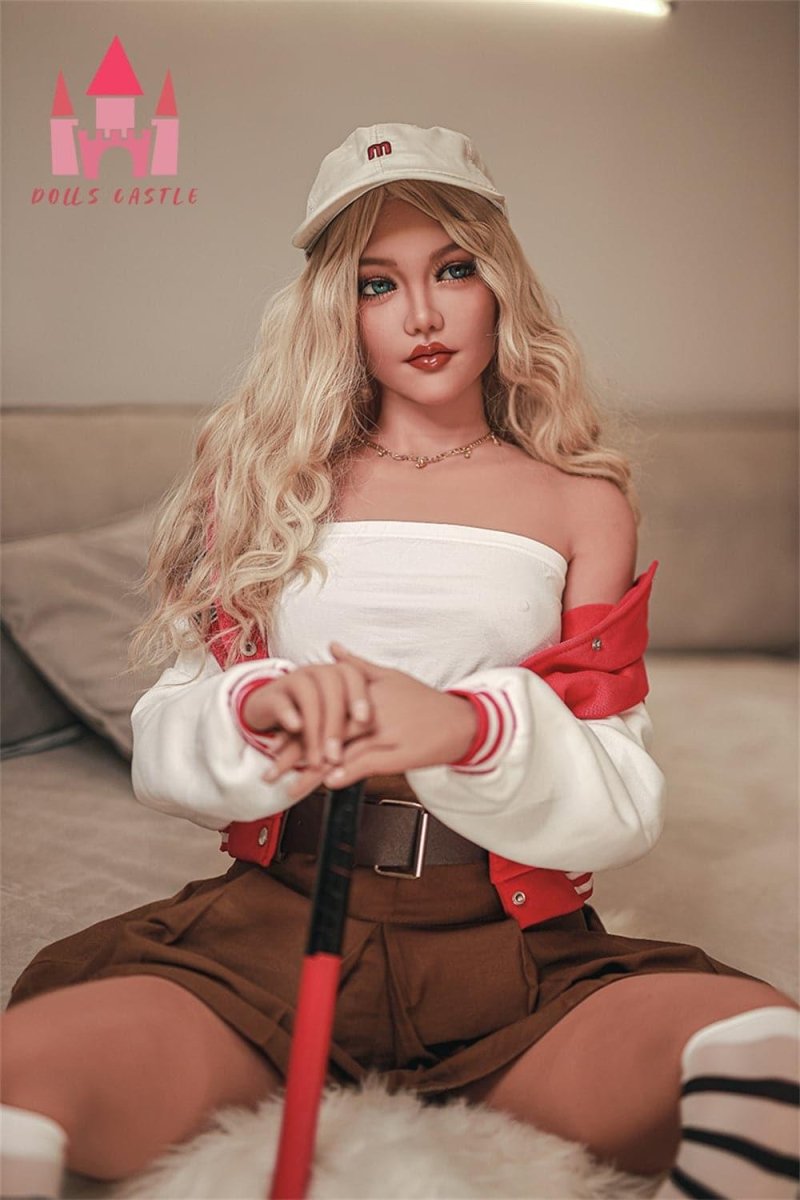 Dolls Castle | 163cm/5ft4 B-cup Blonde Skinny Small Boobs Sex Doll - SuperLoveDoll