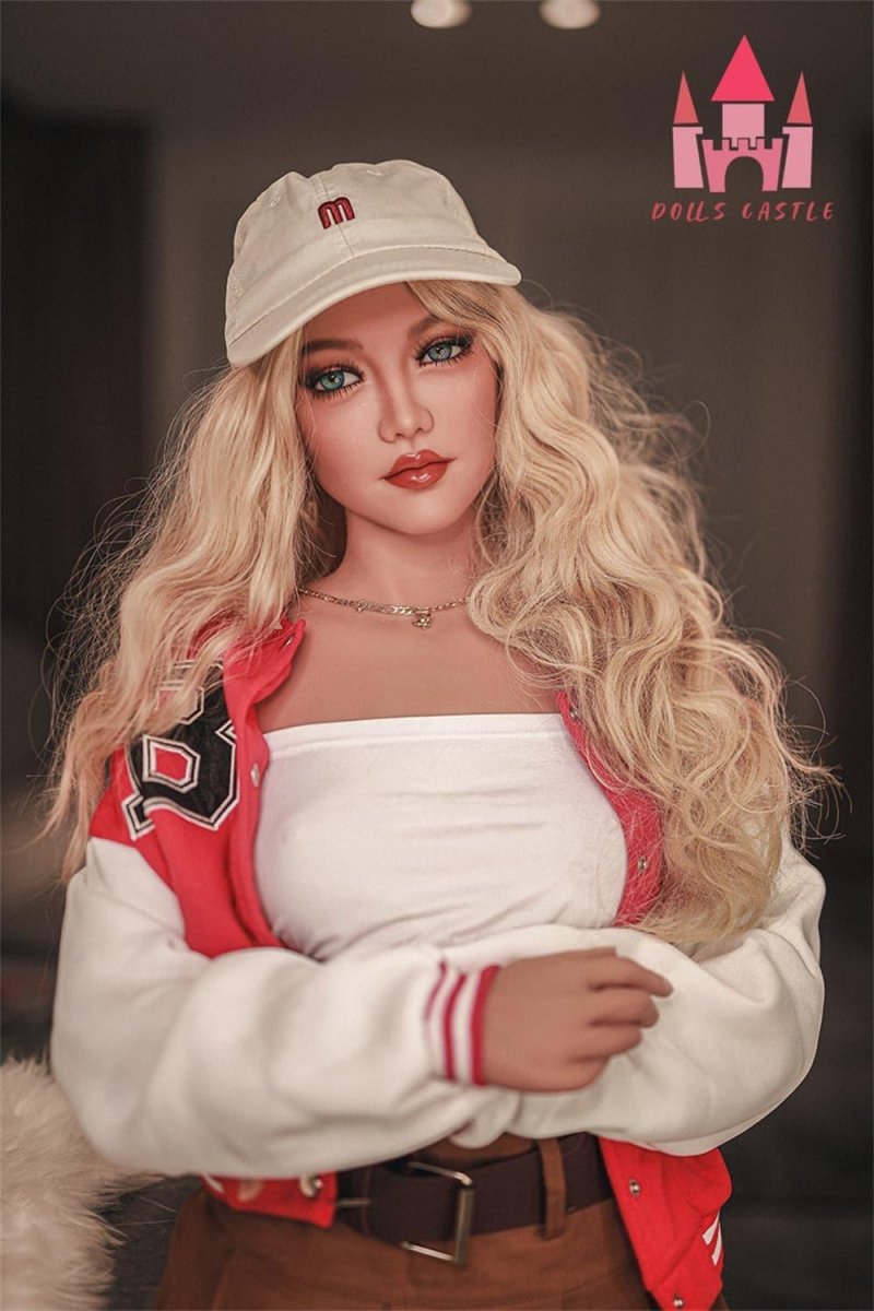 Dolls Castle | 163cm/5ft4 B-cup Blonde Skinny Small Boobs Sex Doll - SuperLoveDoll