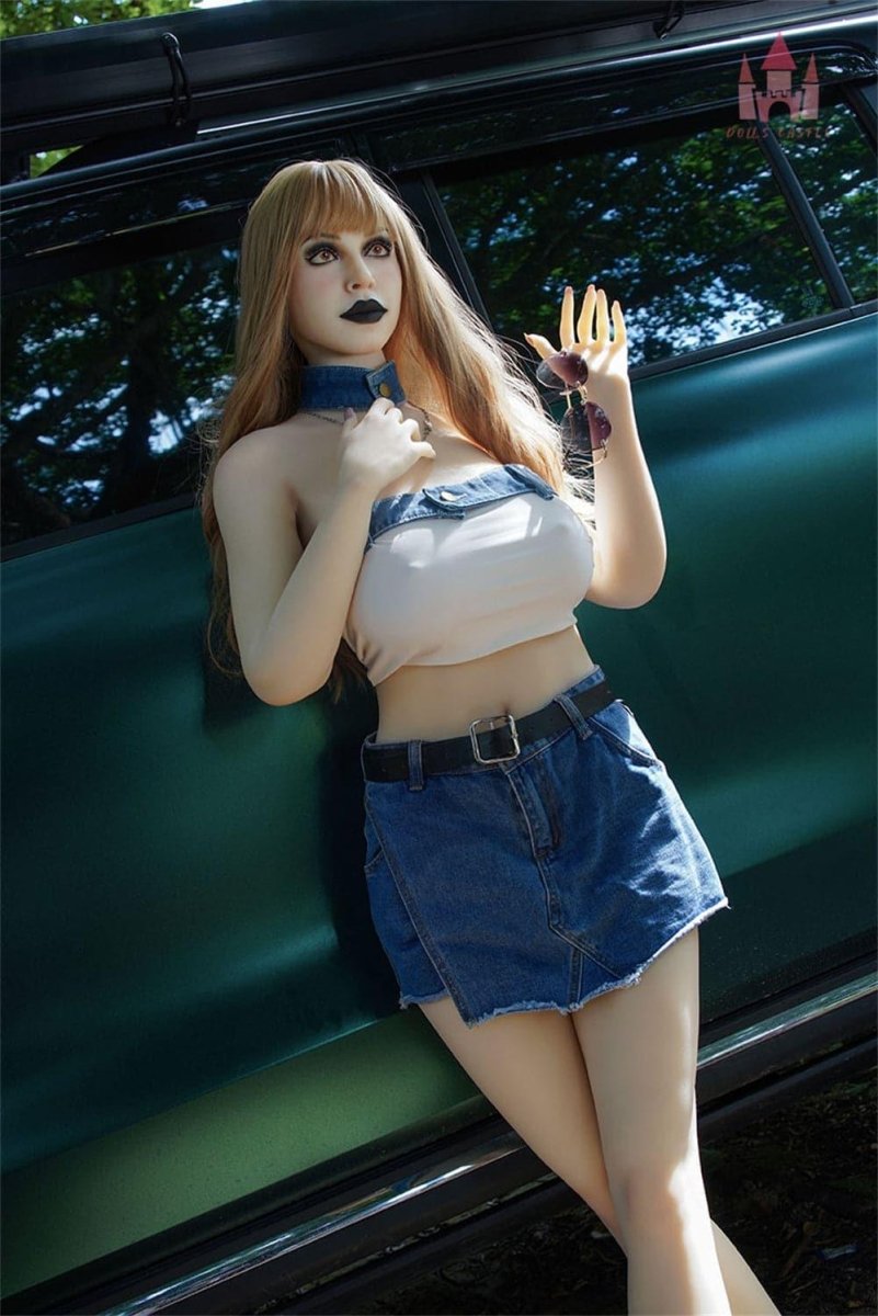 Dolls Castle | 165cm/5ft5 F-cup 2022 Special Blue Makeup Sex Doll - SuperLoveDoll