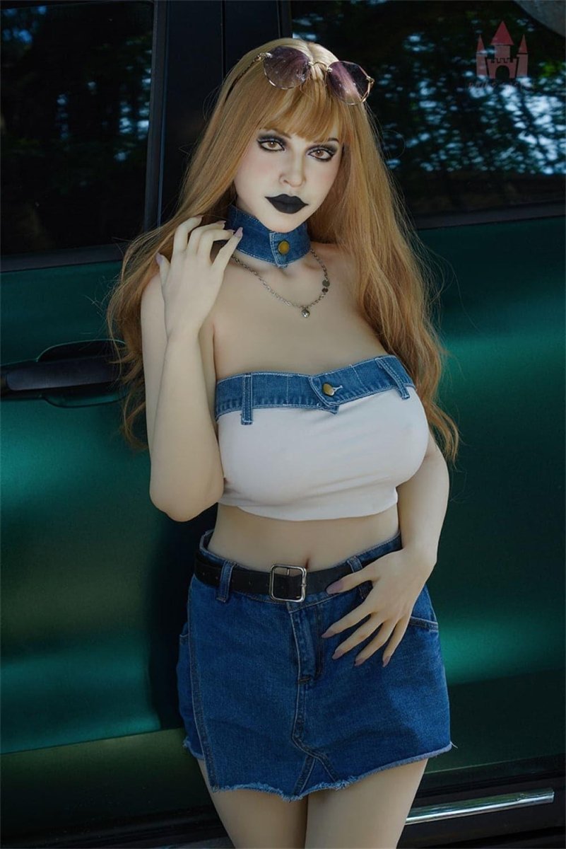 Dolls Castle | 165cm/5ft5 F-cup 2022 Special Blue Makeup Sex Doll - SuperLoveDoll