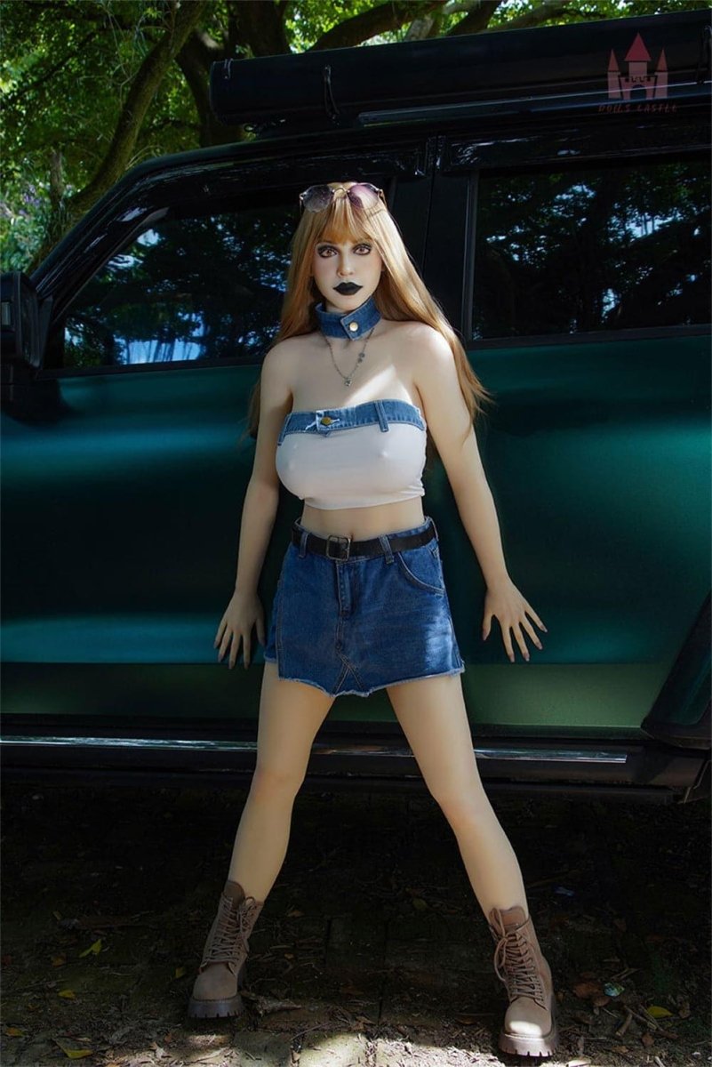 Dolls Castle | 165cm/5ft5 F-cup 2022 Special Blue Makeup Sex Doll - SuperLoveDoll