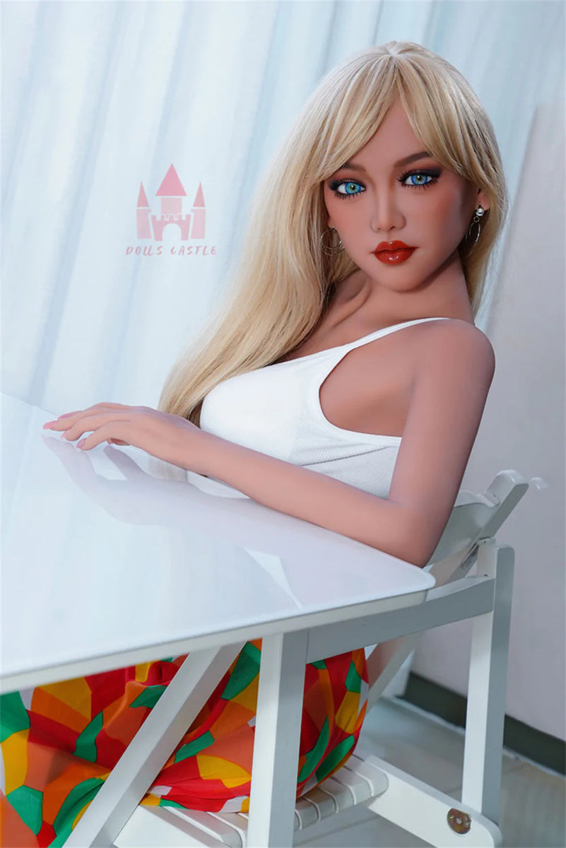 Dolls Castle | US In Stock - 156cm/5ft1 B-cup Blonde Small Tits Sex Doll - Hedwig - SuperLoveDoll
