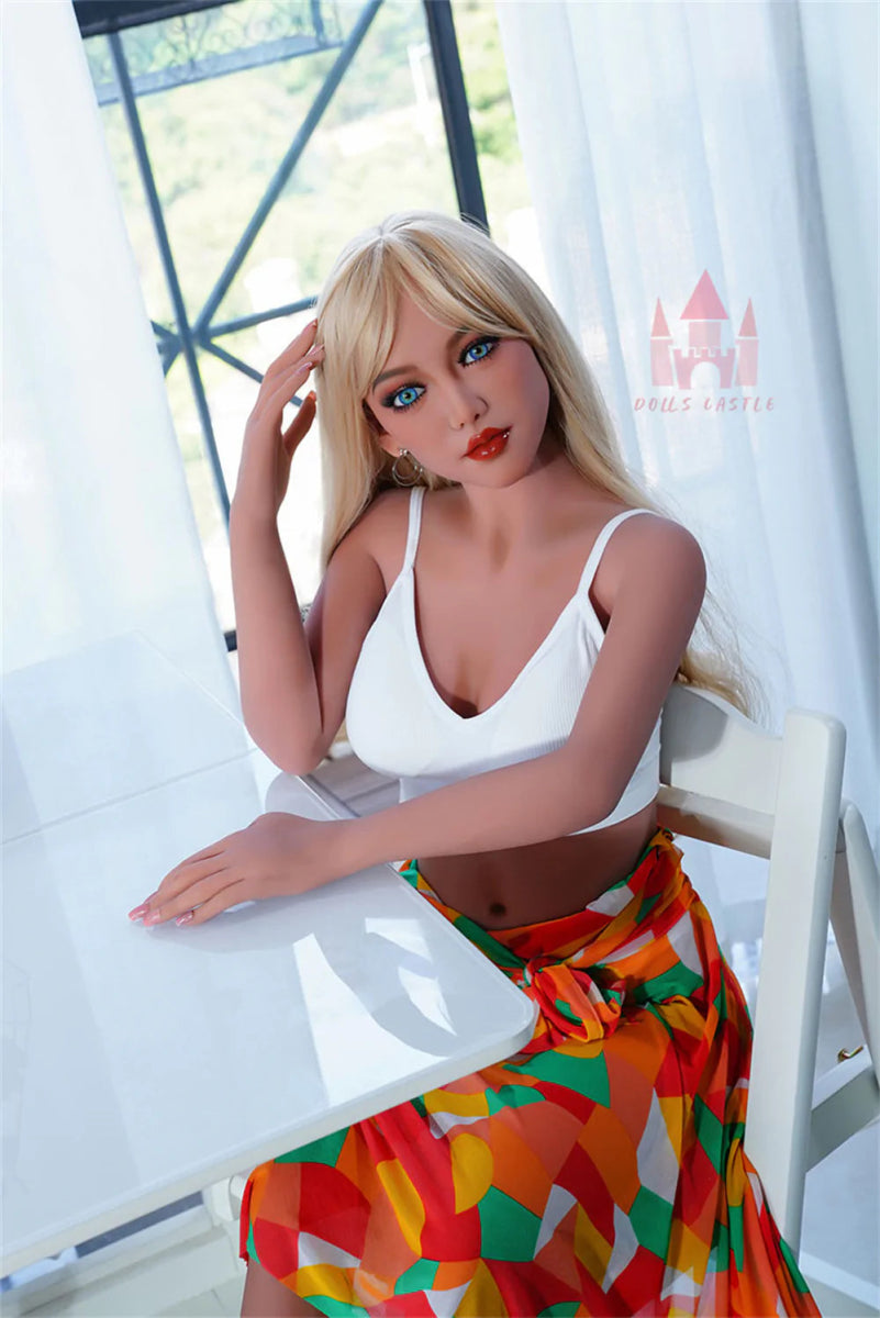 Dolls Castle | US In Stock - 156cm/5ft1 B-cup Blonde Small Tits Sex Doll - Hedwig - SuperLoveDoll