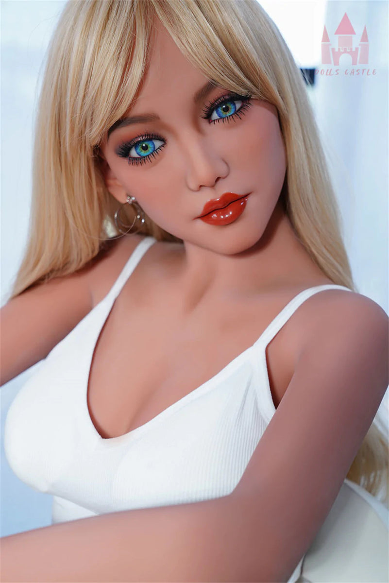 Dolls Castle | US In Stock - 156cm/5ft1 B-cup Blonde Small Tits Sex Doll - Hedwig - SuperLoveDoll