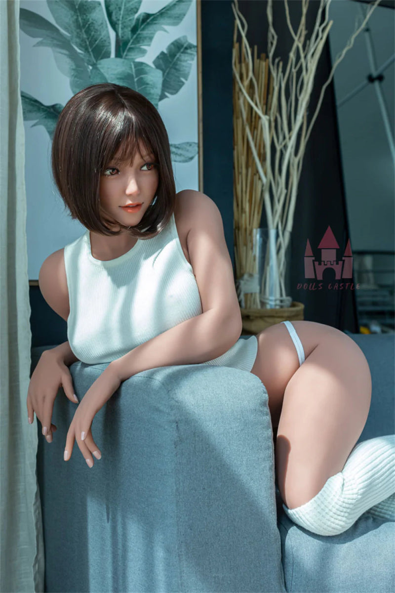 Dolls Castle | US In Stock - 163cm/5ft4 E-cup Asian Short Hair Sex Doll - Corinna - SuperLoveDoll