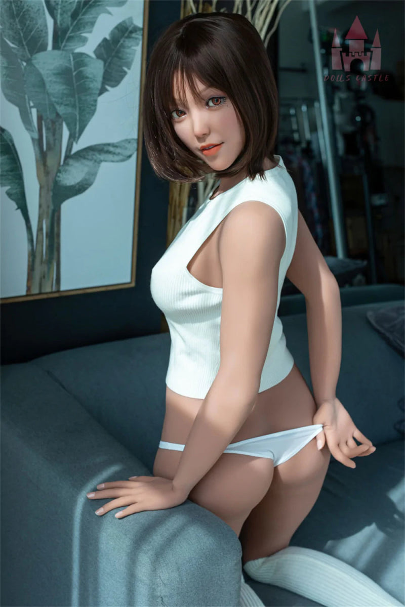 Dolls Castle | US In Stock - 163cm/5ft4 E-cup Asian Short Hair Sex Doll - Corinna - SuperLoveDoll