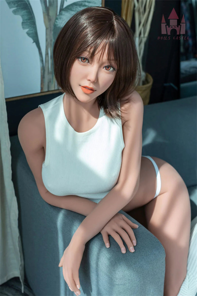 Dolls Castle | US In Stock - 163cm/5ft4 E-cup Asian Short Hair Sex Doll - Corinna - SuperLoveDoll