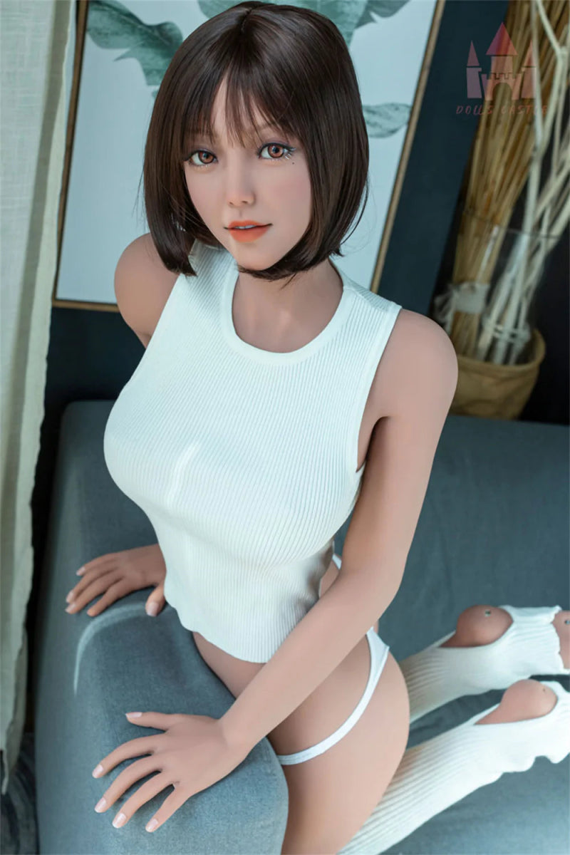 Dolls Castle | US In Stock - 163cm/5ft4 E-cup Asian Short Hair Sex Doll - Corinna - SuperLoveDoll