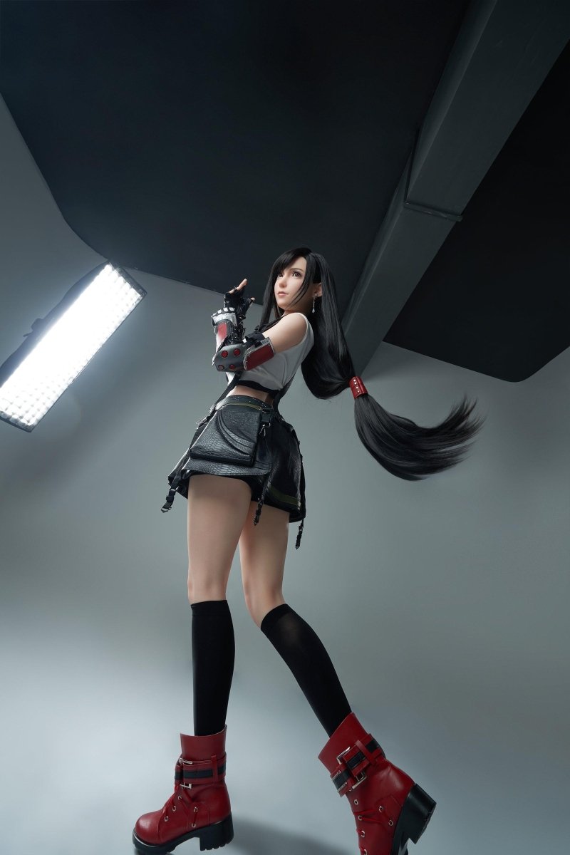 Game Lady | 5ft 5/167cm Asian Style Realistic Sex Doll - Tifa - SuperLoveDoll