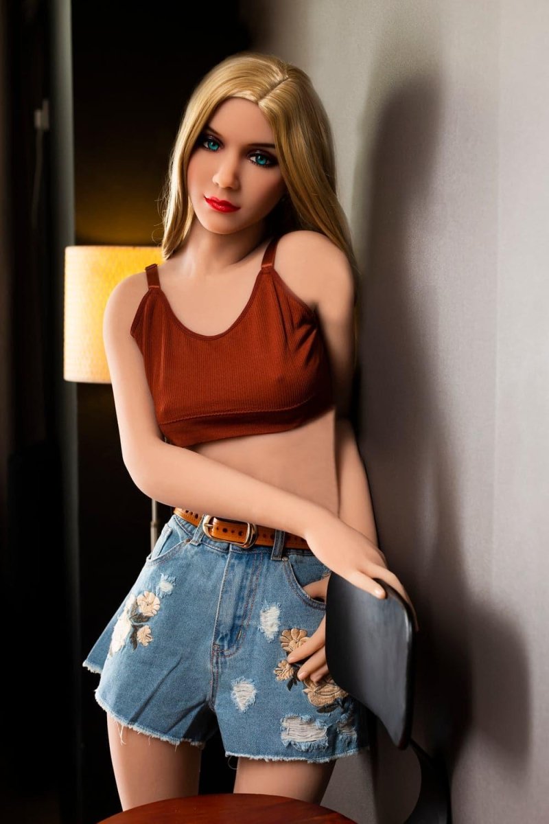 HR Doll | US In Stock-166cm (5' 5") A-Cup Blonde Model Sex Doll - SuperLoveDoll