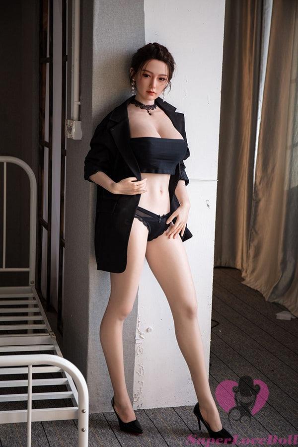 JX Doll | US In Stock - 170cm (5' 7") D-cup Lifelike Beautiful Sex Doll - Asa(Silicone head) - SuperLoveDoll