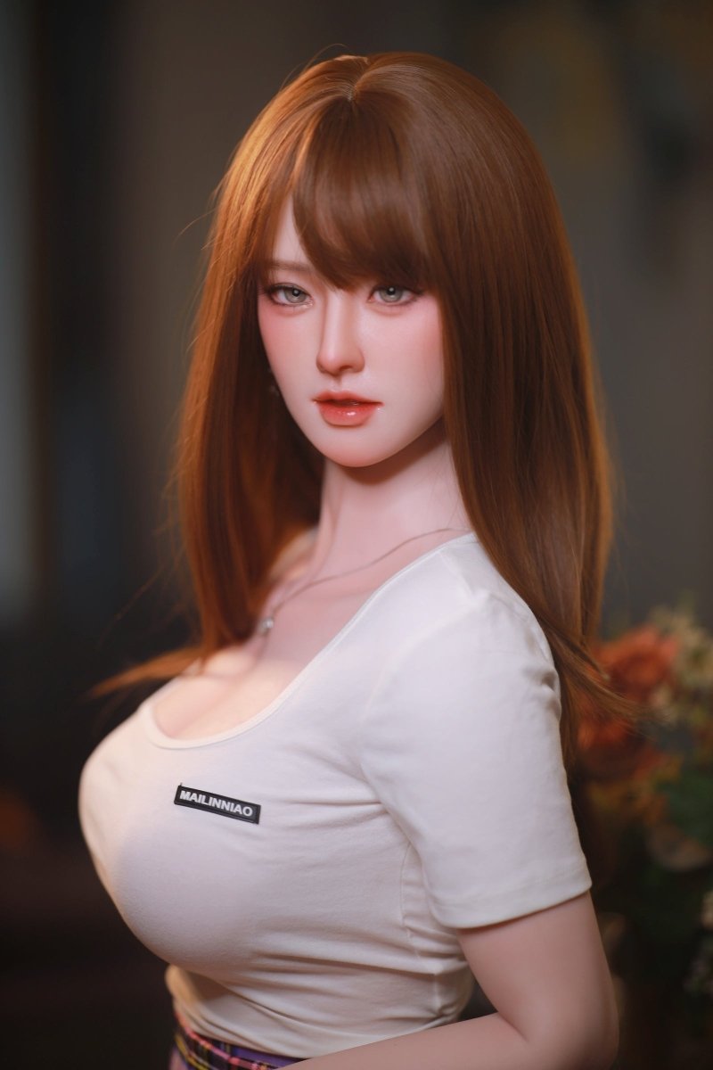 JY Doll | 168cm/5.51ft Big Breast Realistic Sex Doll with Silicone Body - Marry - SuperLoveDoll