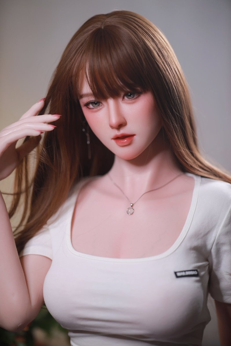 JY Doll | 168cm/5.51ft Big Breast Realistic Sex Doll with Silicone Body - Marry - SuperLoveDoll