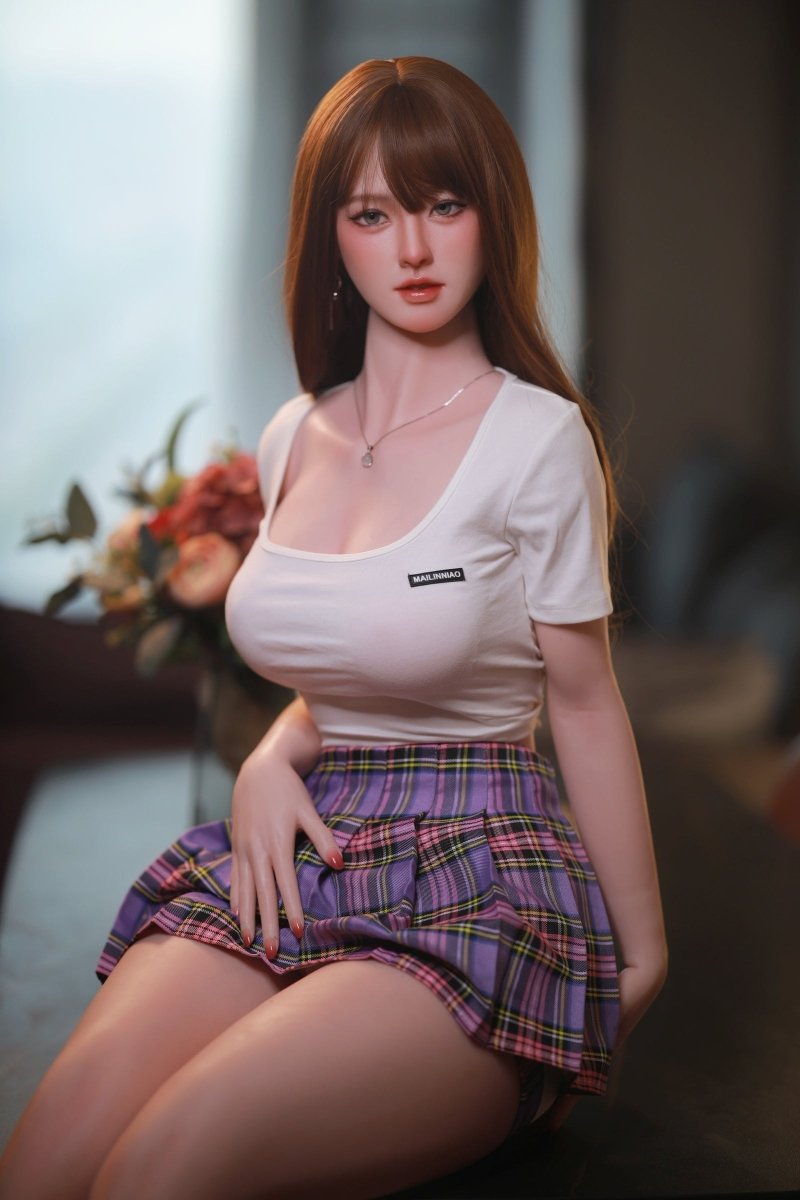 JY Doll | 168cm/5.51ft Big Breast Realistic Sex Doll with Silicone Body - Marry - SuperLoveDoll