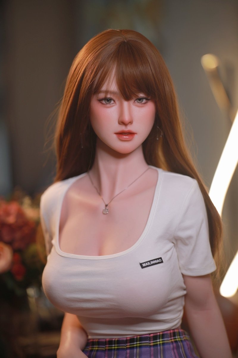 JY Doll | 168cm/5.51ft Big Breast Realistic Sex Doll with Silicone Body - Marry - SuperLoveDoll