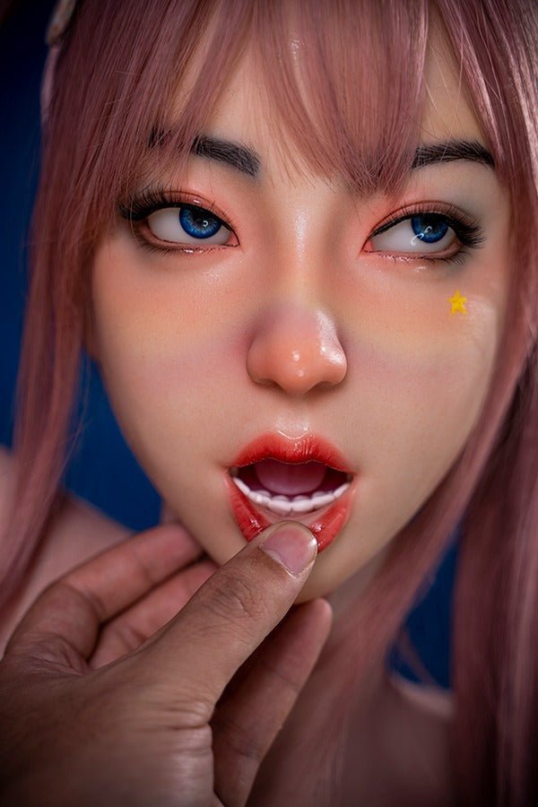 SY Doll | US IN Stock 163cm (5' 4") Pink Cute Full Silicone Sex Doll - Lydia - SuperLoveDoll