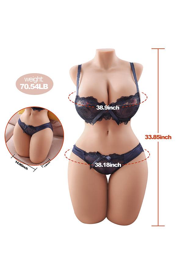 US In Stock | 70.54lb Life-size Busty Sex Torso - Mengna - SuperLoveDoll