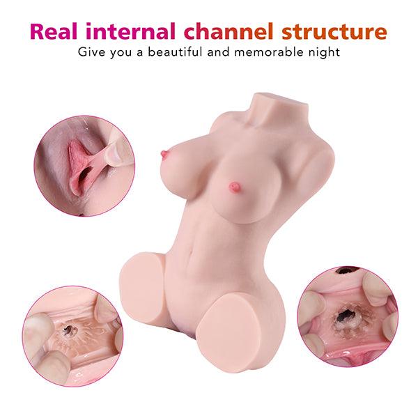 US In Stock | 9.45lb Pink Nipple Sex Torso - Lorraine - SuperLoveDoll