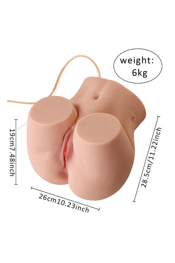 US In Stock | Electric Sucking Vibrator Busty Ass Sex Torso - Mignon - SuperLoveDoll