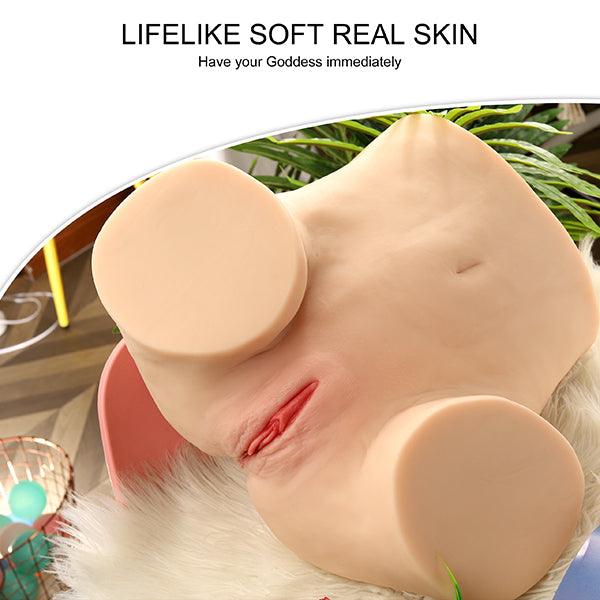 US In Stock | Lifelike Soft Ass Sex Torso - Faye - SuperLoveDoll