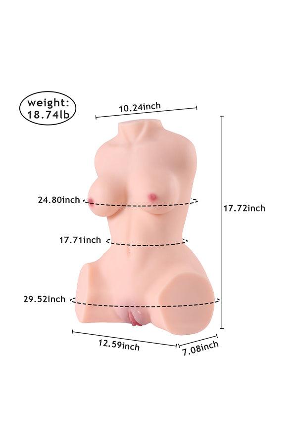 US In Stock | Realistic Soft Sex Torso - Delia - SuperLoveDoll