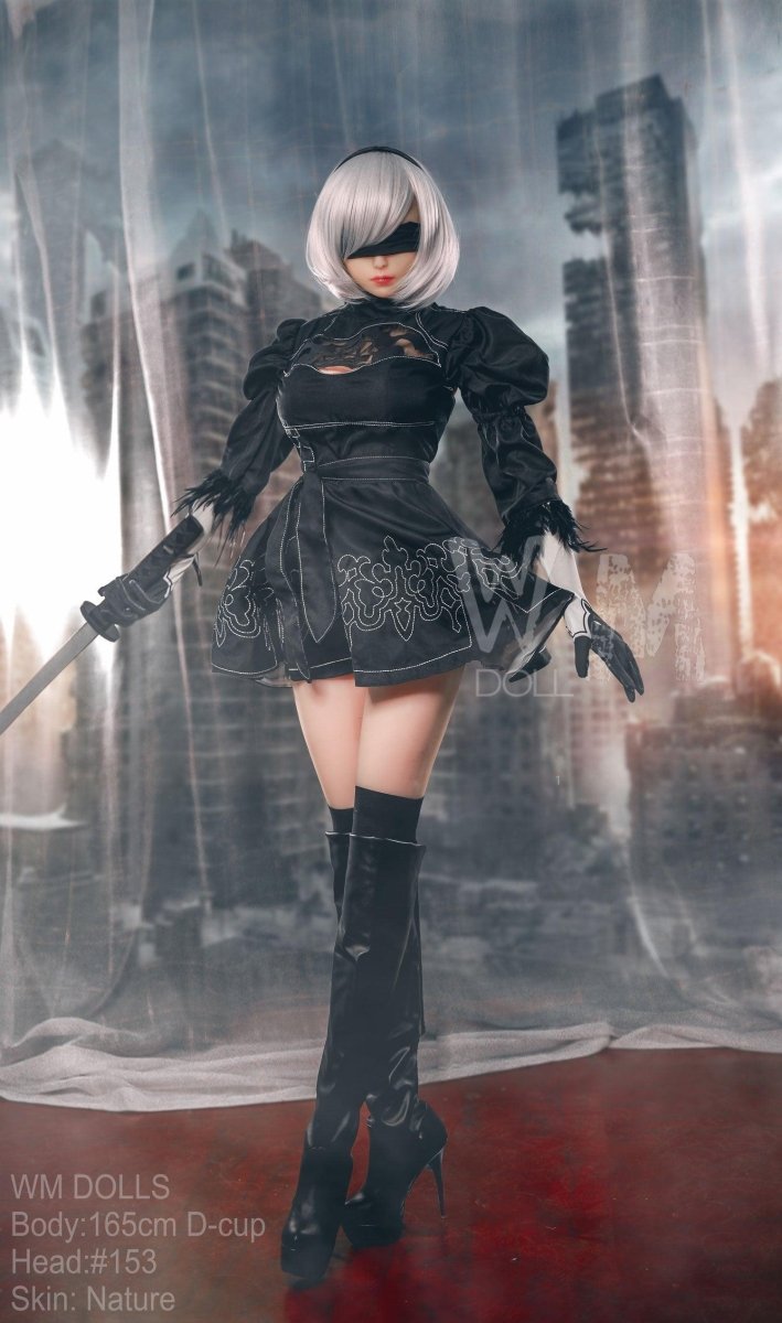 WM | Fight Angel - 2B Anime 5ft 5/ 165cm D Cup Cosplay Sex Doll - SuperLoveDoll