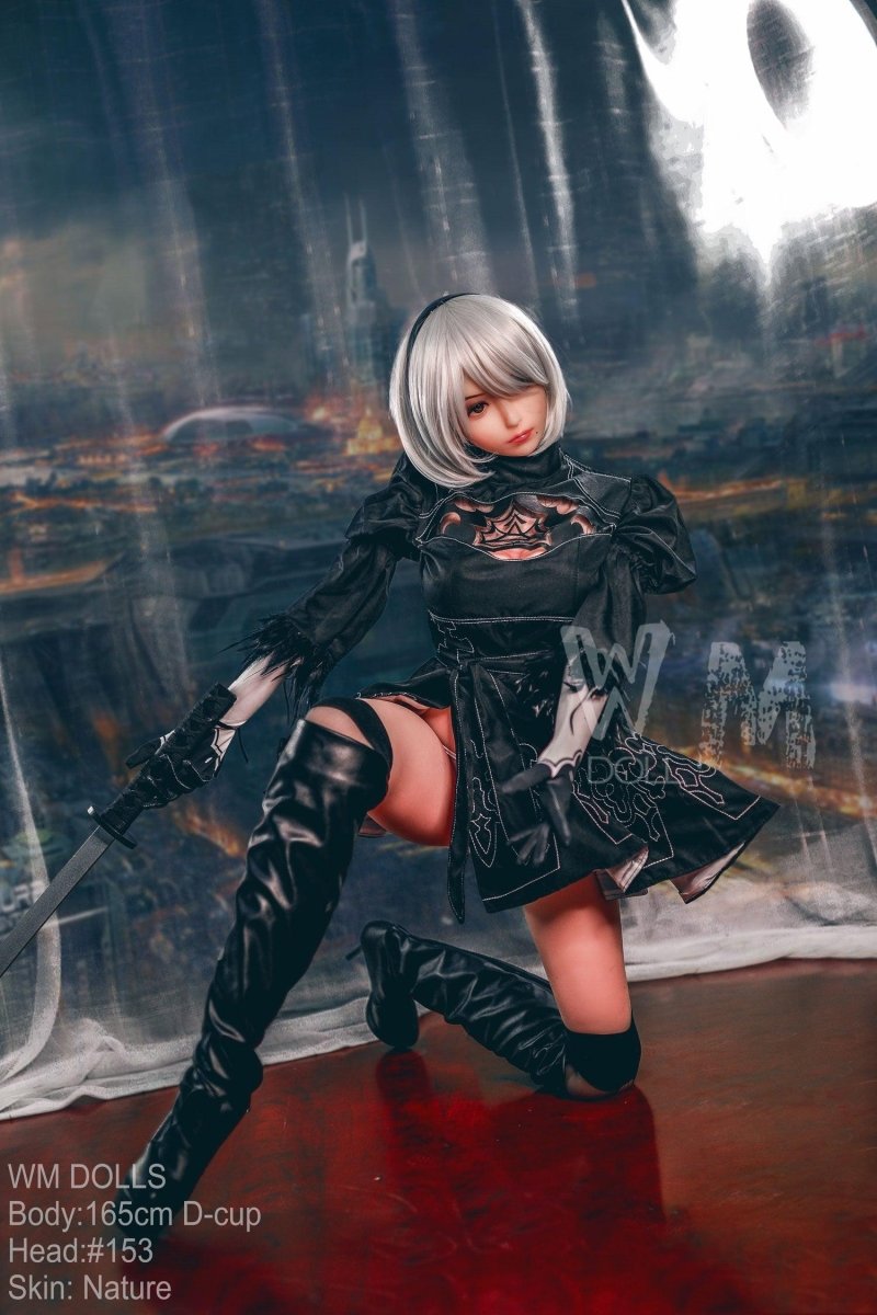 WM | Fight Angel - 2B Anime 5ft 5/ 165cm D Cup Cosplay Sex Doll - SuperLoveDoll