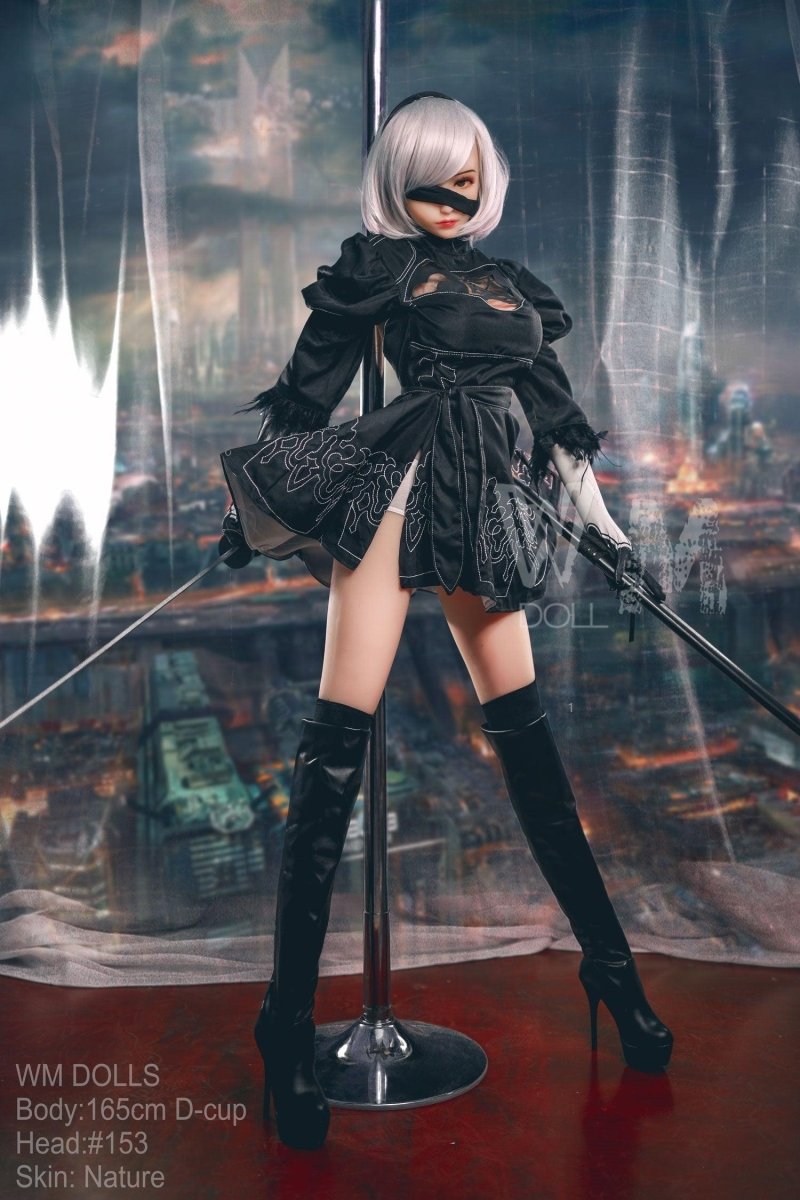 WM | Fight Angel - 2B Anime 5ft 5/ 165cm D Cup Cosplay Sex Doll - SuperLoveDoll