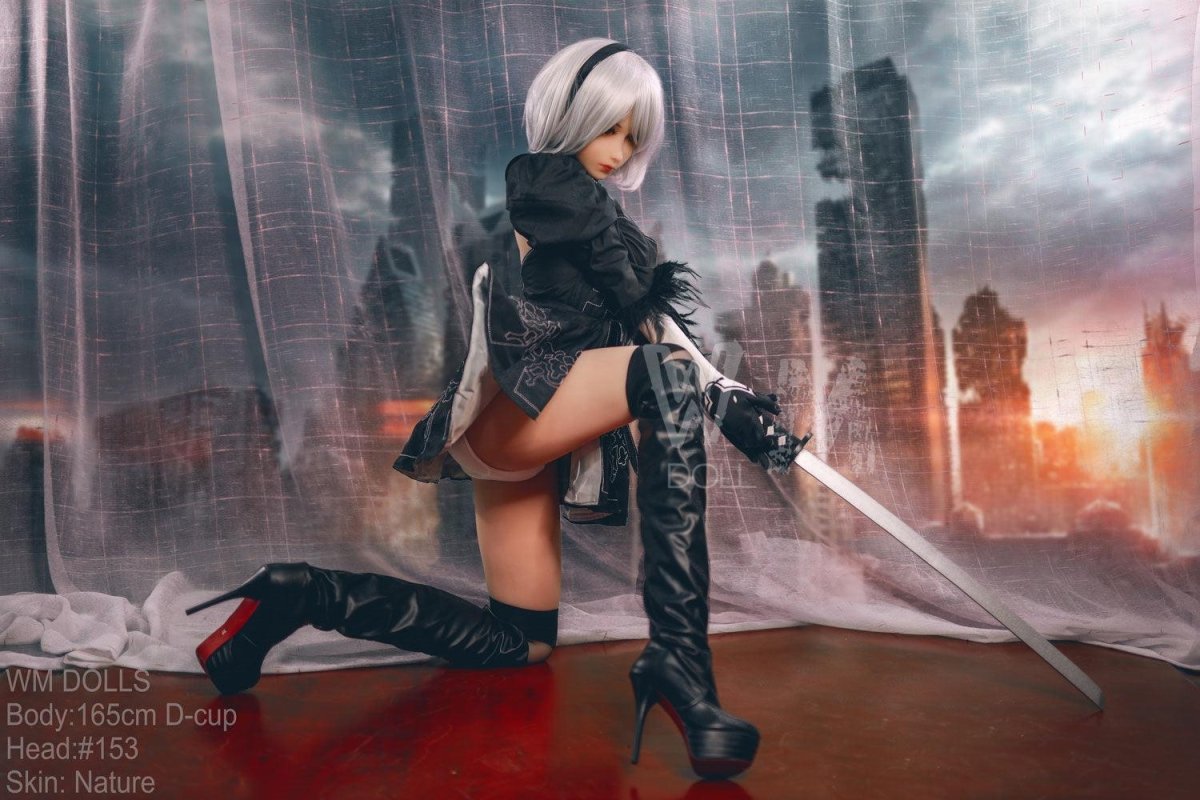 WM | Fight Angel - 2B Anime 5ft 5/ 165cm D Cup Cosplay Sex Doll - SuperLoveDoll