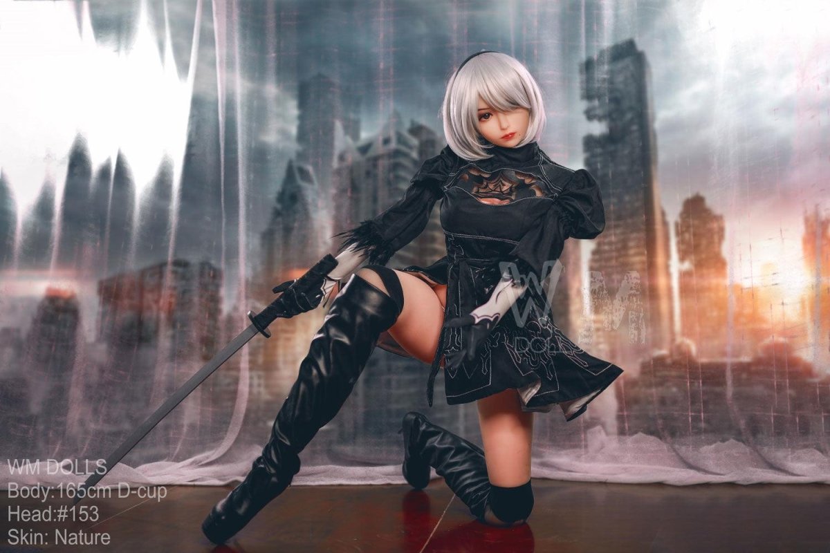 WM | Fight Angel - 2B Anime 5ft 5/ 165cm D Cup Cosplay Sex Doll - SuperLoveDoll