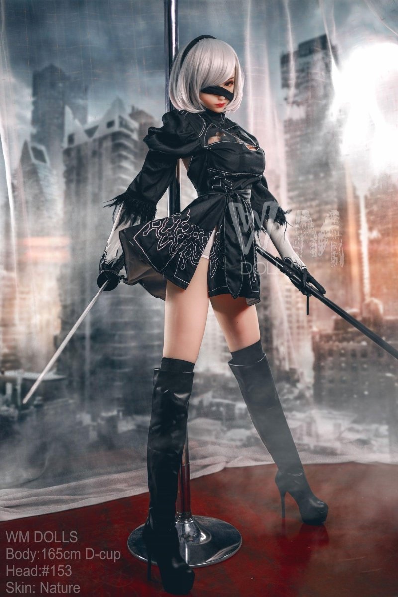 WM | Fight Angel - 2B Anime 5ft 5/ 165cm D Cup Cosplay Sex Doll - SuperLoveDoll